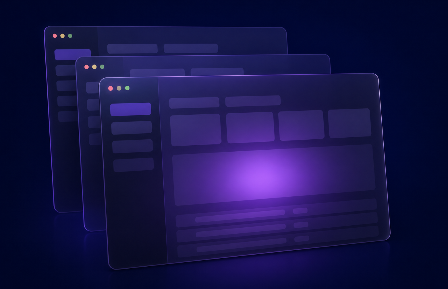 Concept preview of the desktop application in development